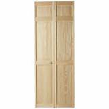 Solid Wood Bifold Closet Doors Pictures
