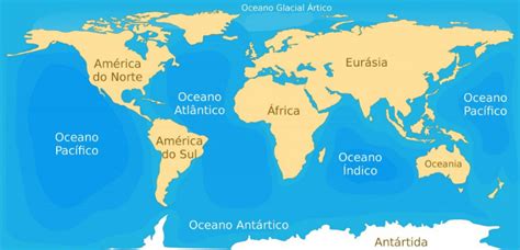 Mapa-Múndi: continentes, países e oceanos - Toda Matéria - novodoor.com.tr