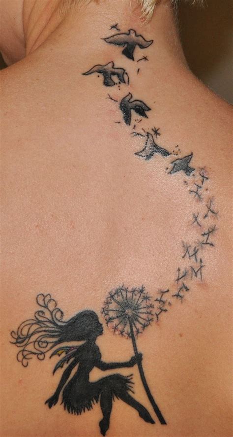 Dandelion Seeds Blowing Tattoo - Viewing Gallery | Mama tattoo ideen ...