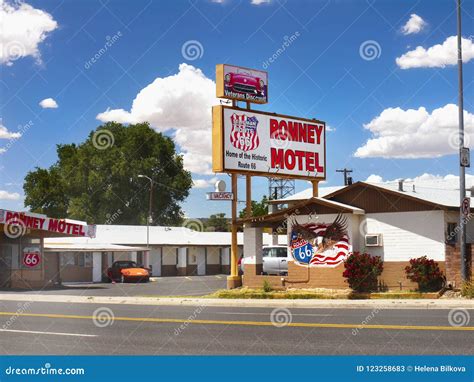 Motel, Route 66, Arizona Tourist Attraction, USA Editorial Stock Photo ...