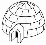Igloo 2 Coloring Page  Free Printable Pages For Kids sketch template