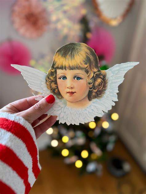 Cherub Tree Topper Angel Tree Decoration | Katie Oldhaus