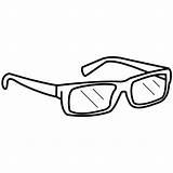 Eyeglasses Pages Coloring sketch template