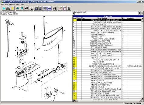 Mercury EPC Spare Parts List v.11.4 04.2011