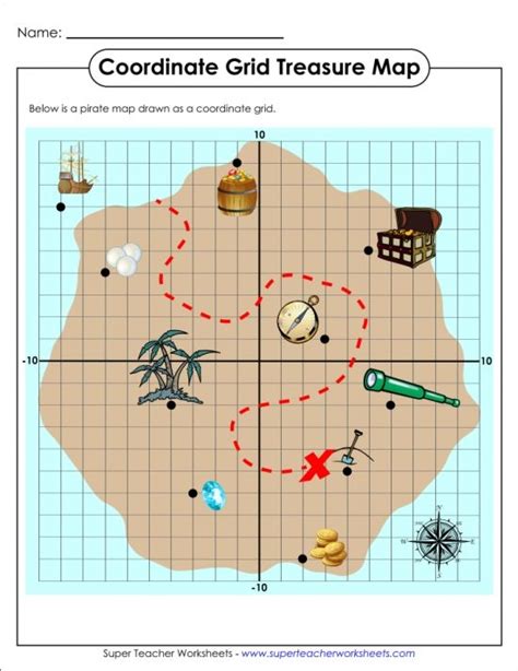 "X" marks the spot on our new treasure map coordinate grid! Students will have fun locating the ...