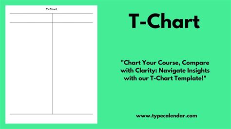 Free T Chart Template