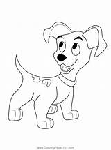 101 Dalmatians Coloring Pages Lucky sketch template