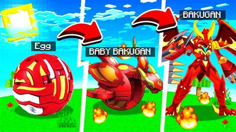 LIFE OF GIANT BAKUGAN IN MINECRAFT! - YouTube