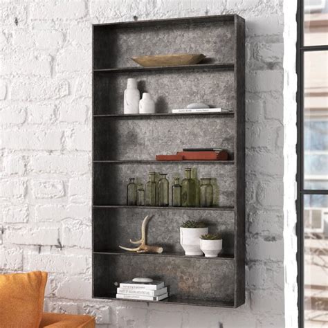 Steelside™ Madison 6 Piece Metal Tiered Shelf & Reviews | Wayfair