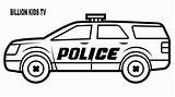 Police Car Coloring Pages Sketch Page sketch template