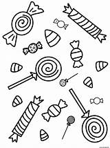 Coloring Pages Candy Wrapper Printables Printable Clipart Color Sweet  sketch template