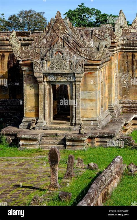 Cambodia, Preah Vihear province, Preah Vihear temple, on the world ...