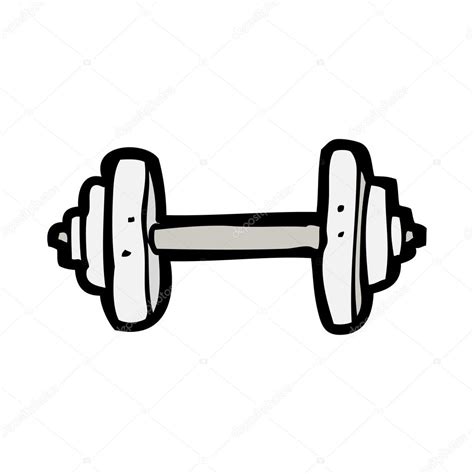 Cartoon dumbbell — Stock Vector © lineartestpilot #13572851