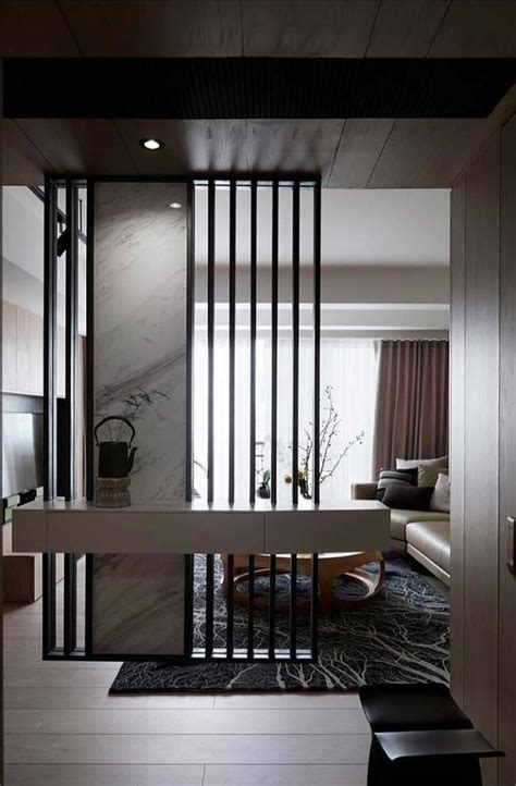 42 Stunning Modern Partition Design Ideas For Living Room ... - ROOM DESIGN IDEA