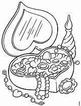 Earrings Coloring Pages At GetColoringscom  Free Printable Colorings sketch template