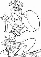 Puss In Boots Coloring Pages  Free Printable PDF & Online Coloring sketch template