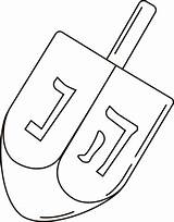 Dreidel coloring Page  Free Printable Coloring Pages sketch template