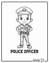 39 Police Officer Coloring Pages Free PDF Printables  Simply Love sketch template