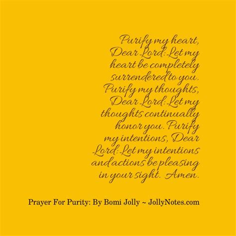 Purify My Heart Lord: A Prayer for Purity of Heart, Thoughts & Intention. | Joyful Living Blog ...