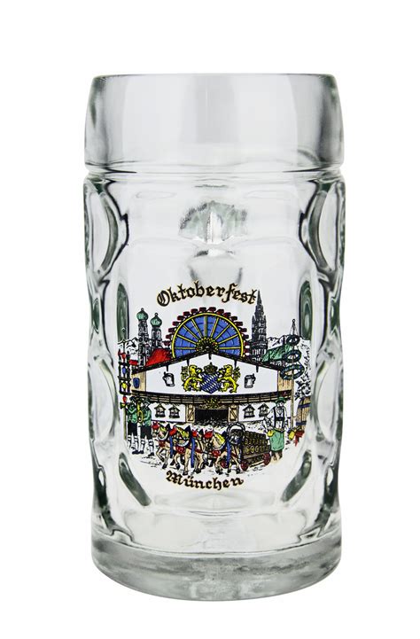 Custom Engraved Oktoberfest Munich Dimpled Oktoberfest Glass Beer Mug 0 ...