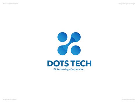 Dots Tech | Day 55 Logo of Daily Random Logo Challenge | Logos, ? logo, Challenges
