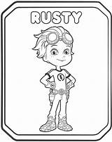 Free Printable Coloring Pages Rusty Rivets sketch template