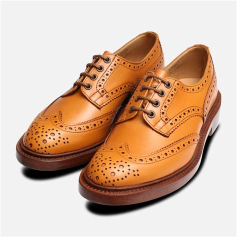 Trickers Bourton Acorn Brogue Shoes | eBay