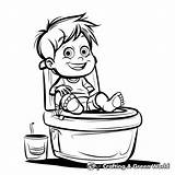 Potty Training Coloring Pages  Free & Printable sketch template