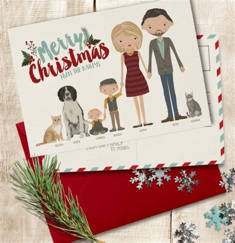 Christmas Card ADD-ON Personalized Holiday Card Custom