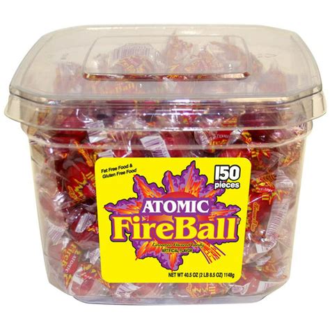 Atomic Fireball Cinnamon Hard Candy, 40. - Walmart.com - Walmart.com