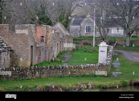 A view of the deserted village of Tyneham, Dorset Stock Photo - Alamy