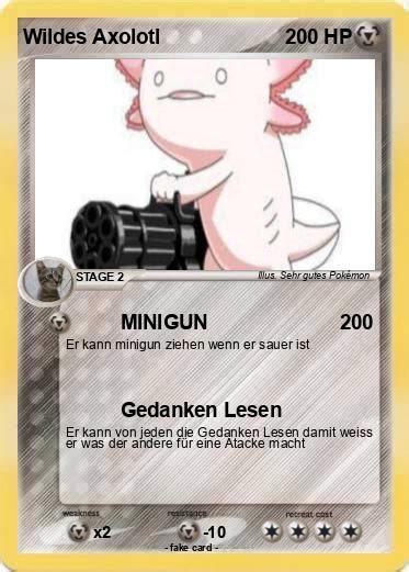 Pokémon Wildes Axolotl - MINIGUN - My Pokemon Card