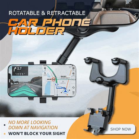 Rotatable and Retractable Car Phone Holder(buy 2 free shipping💥) - PAHKITY