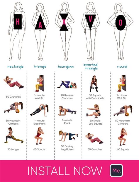 Effective workouts for different types | Planeta fitness, Entrenamiento ...