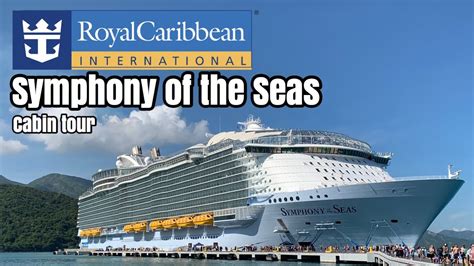 Symphony of the Seas Outside balcony Cabin Tour - YouTube