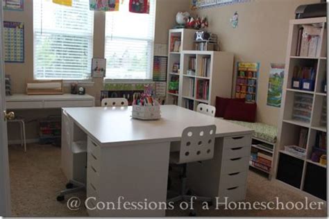 School room | Homeschool room design, Homeschool rooms, School desks
