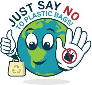 say no to plastic bags |save environment|NO plastic|save earth ...