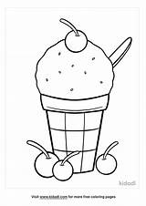 Snow Cone Coloring Pages sketch template