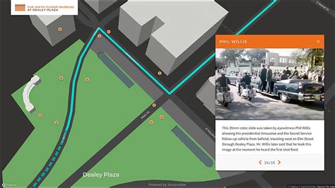 Eyewitness to History: An Interactive Map of the Kennedy Motorcade ...