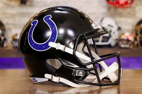 Indianapolis Colts Riddell Speed Replica Helmet - Alternate – Green Gridiron, Inc.