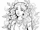 Poison Ivy Coloring Sheet  Page sketch template