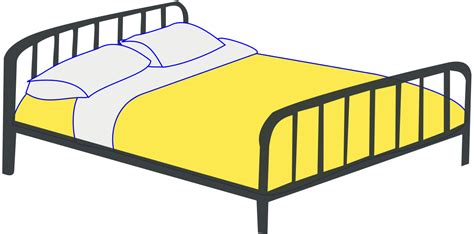 Archivo:Steel double bed.svg - Wikilibros