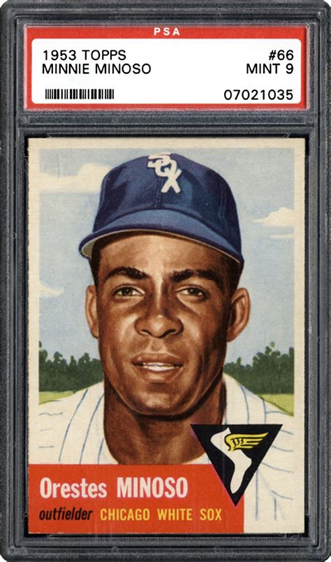 1953 Topps Minnie Minoso | PSA CardFacts™