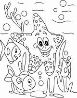 Under the Sea Free Image coloring Page  Download Print Or Color sketch template