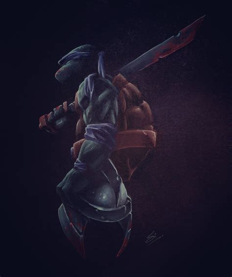 Some fan art. Got a bit dark. : r/TMNT