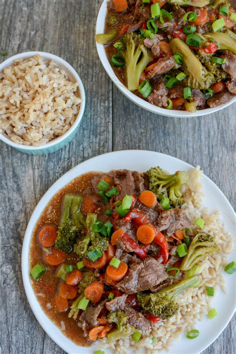 Slow Cooker Flank Steak | Crockpot Dinner Recipe