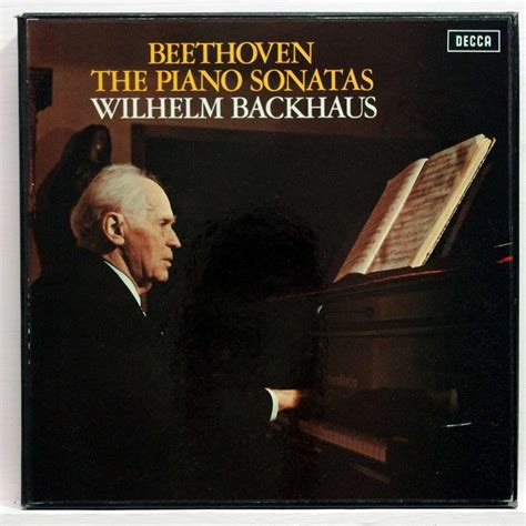 Beethoven : complete piano sonatas by Wilhelm Backhaus, 2500 gr with elyseeclassic - Ref:116258147