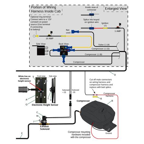 Air Lift Compressor Wiring Diagram - Wiring Diagram and Schematic