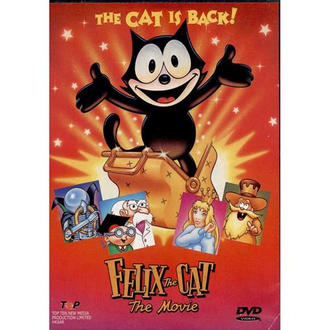 FELIX THE CAT The Movie DVD (USA Format) 2003 | Felix the cats, Cat movie, Movies