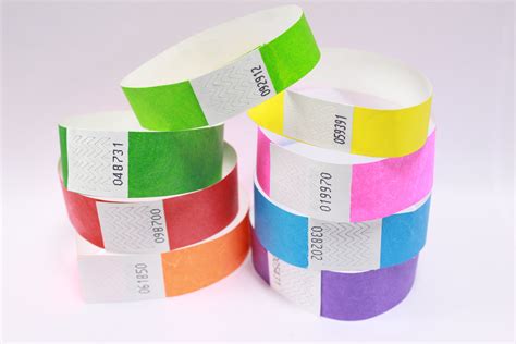 Tyvek RFID Wristbands for hospital & event automation available with us now for purchase ...